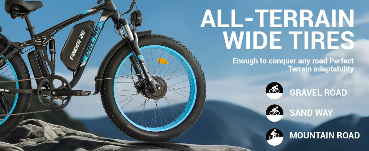 ORLMS V3 3000W 60V 25Ah Electric Bike