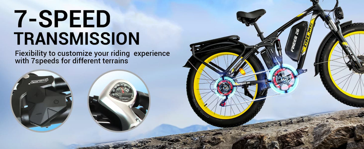 ORLMS V3 3000W 60V 25Ah Electric Bike