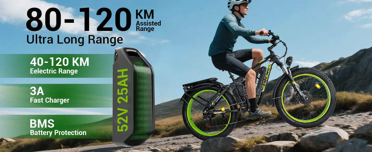 ORLMS V3 3000W 60V 25Ah Electric Bike