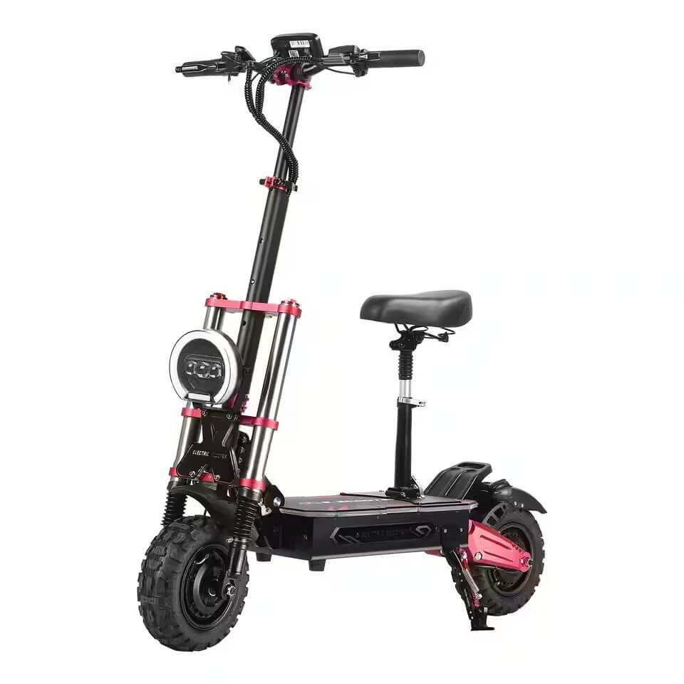 EU USA Free Shipping Boyueda S5-11 11inch 60V 38Ah Battery NFC Card Start App Electric Scooter Dual Motor for Adults Powerful