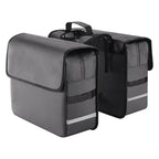 Waterproof bike panniers front view