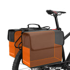 Waterproof bike panniers detail