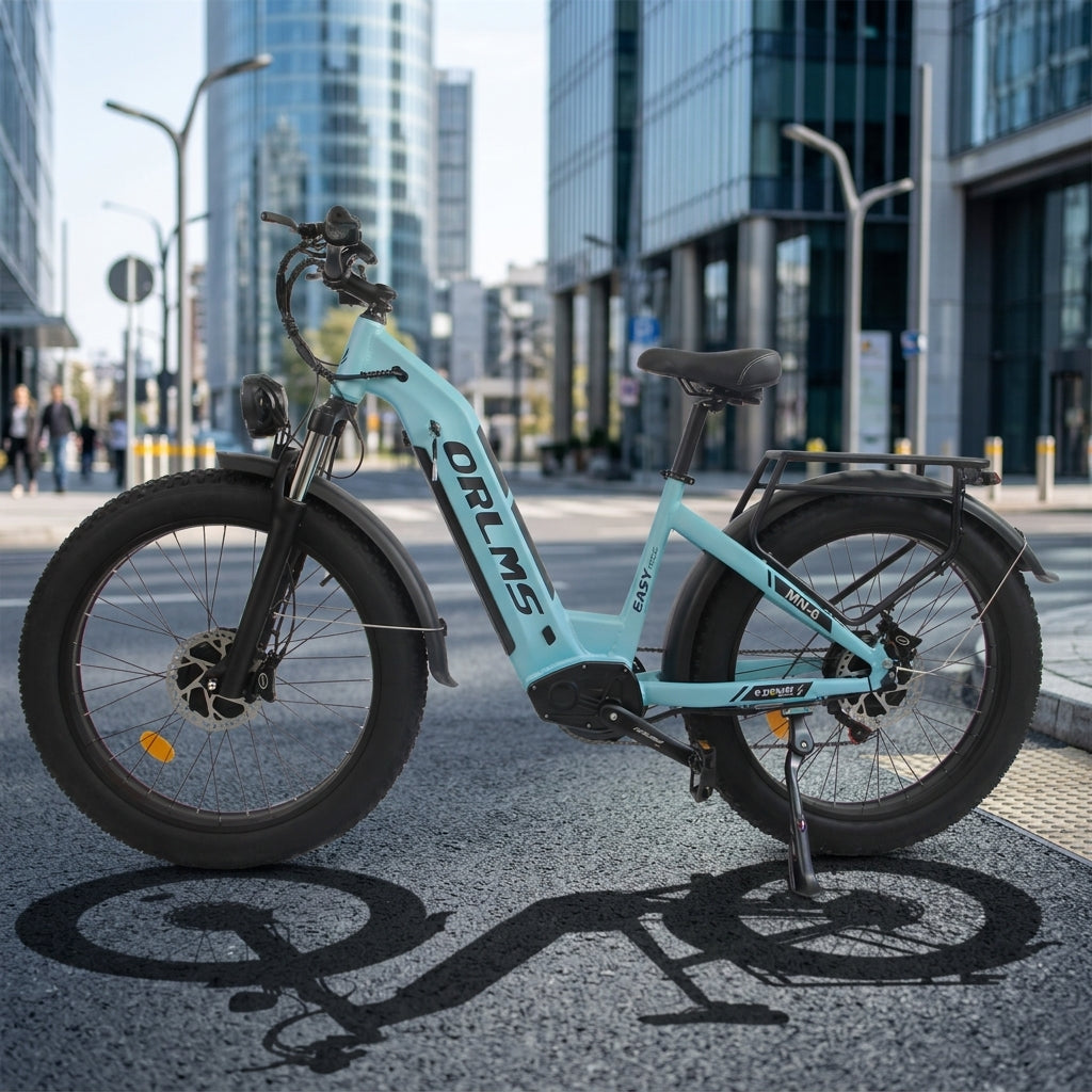 ORLMS MN-6 26-inch fat tire folding electric bike main view