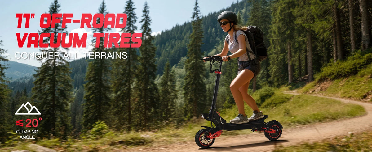 ORLMS CURATED丨J15 1600W 48V 18Ah Off-Road Electric Scooter