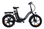 AVAKA BZ20PLUS Folding Electric Bike - Alloy Wheel - black 03