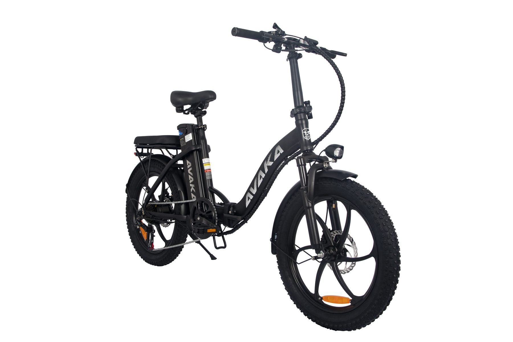 AVAKA BZ20PLUS Folding Electric Bike - Alloy Wheel - black 04