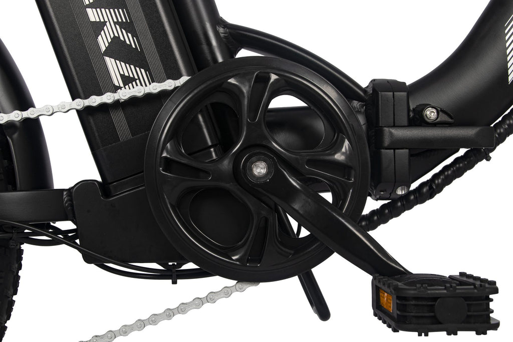 AVAKA BZ20PLUS Folding Electric Bike - Alloy Wheel - black 07