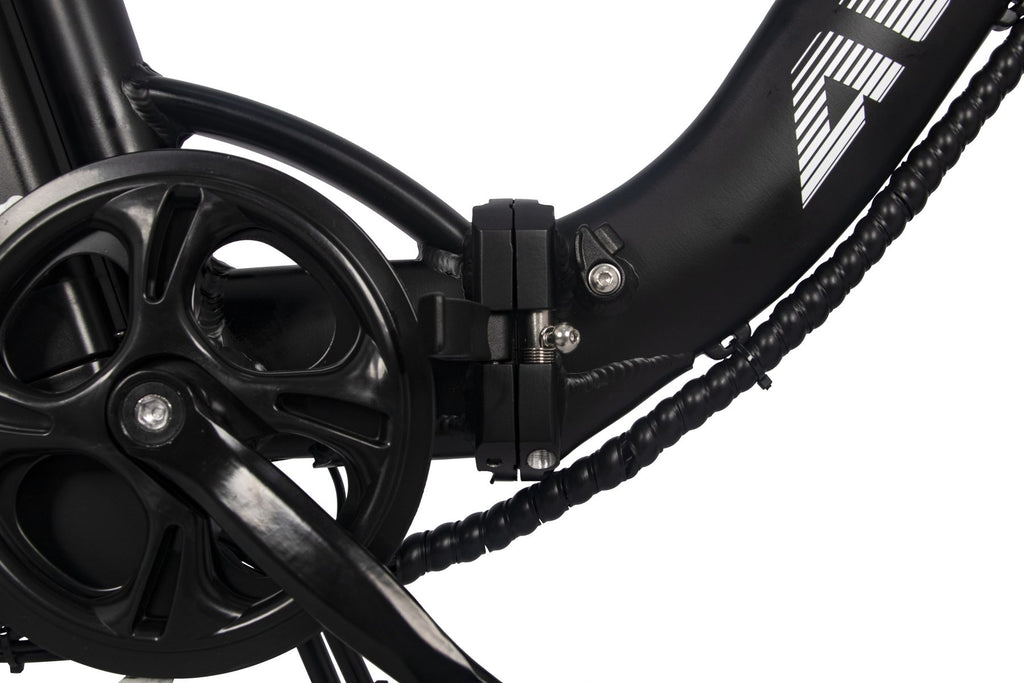 AVAKA BZ20PLUS Folding Electric Bike - Alloy Wheel - black 08