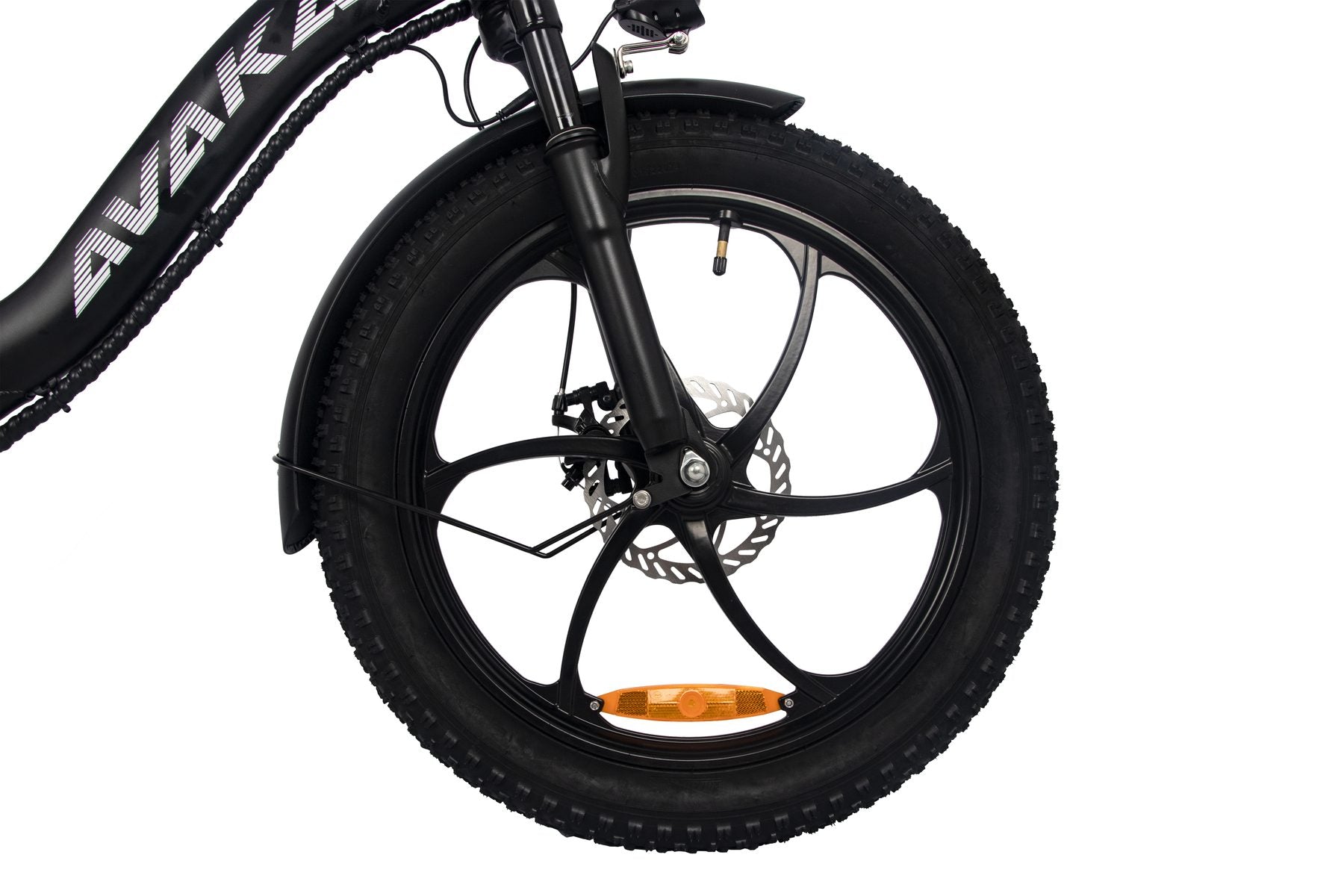 AVAKA BZ20PLUS Folding Electric Bike - Alloy Wheel - black 09