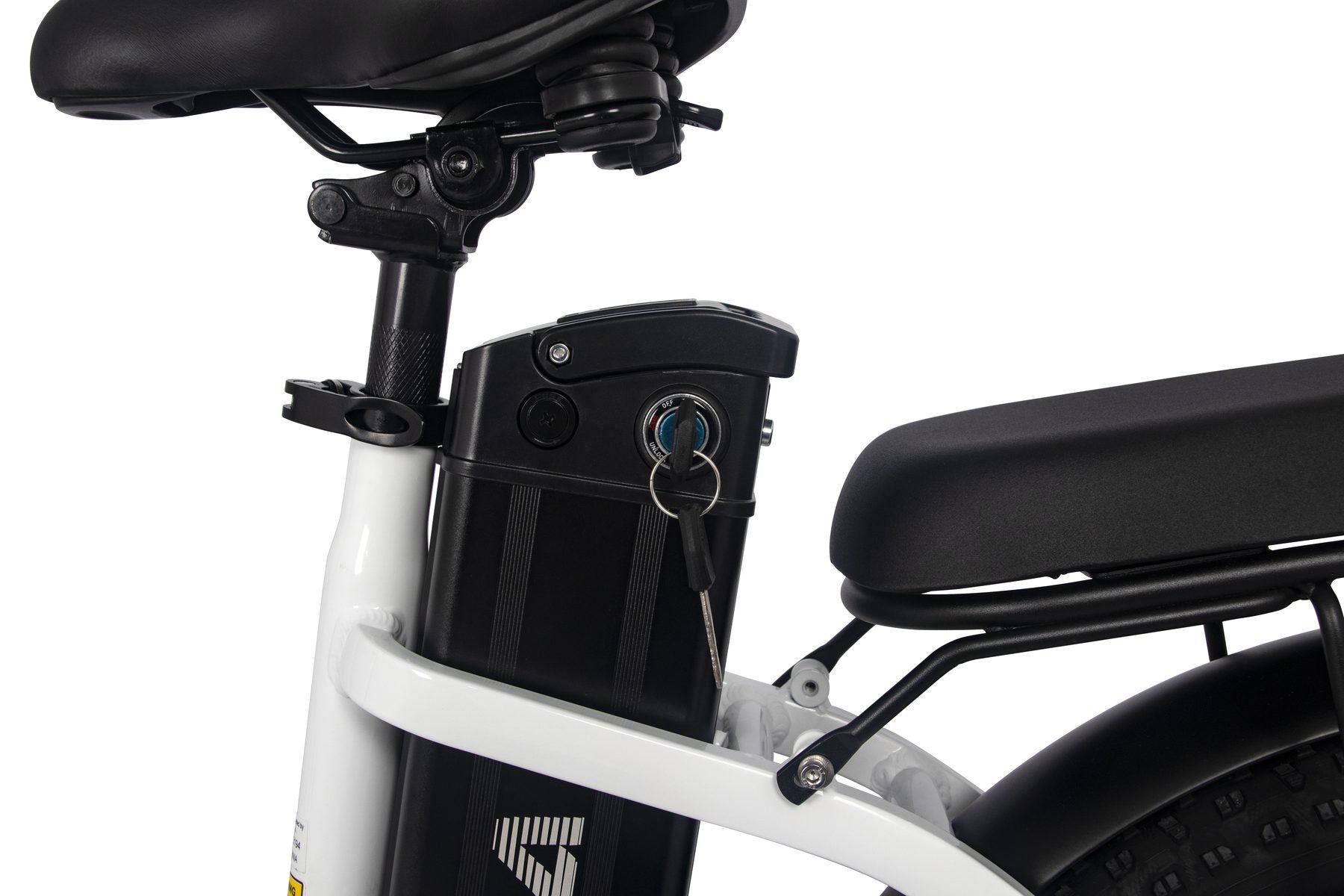 AVAKA BZ20PLUS Folding Electric Bike - Alloy Wheel - white 03