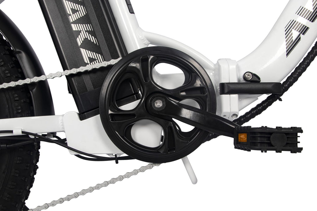 AVAKA BZ20PLUS Folding Electric Bike - Alloy Wheel - white 05