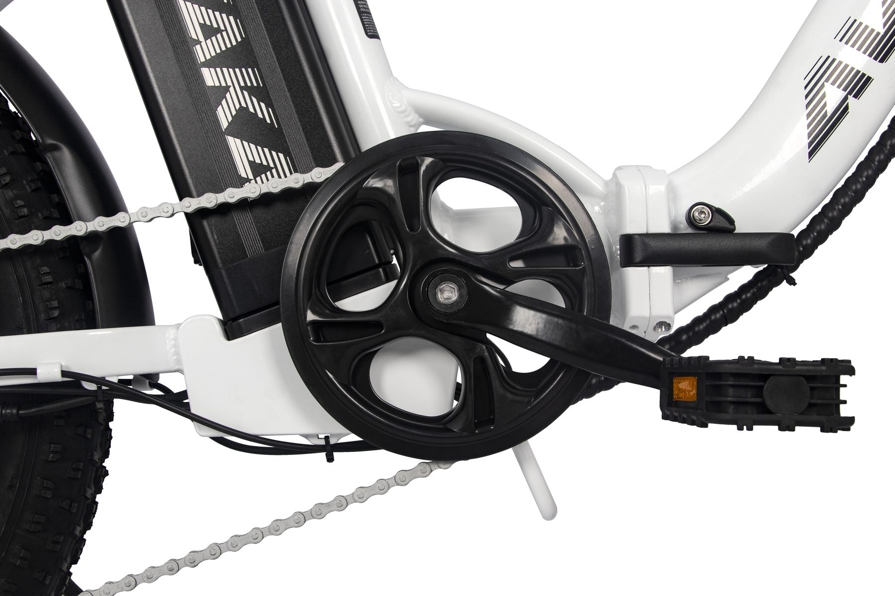 AVAKA BZ20PLUS Folding Electric Bike - Alloy Wheel - white 05