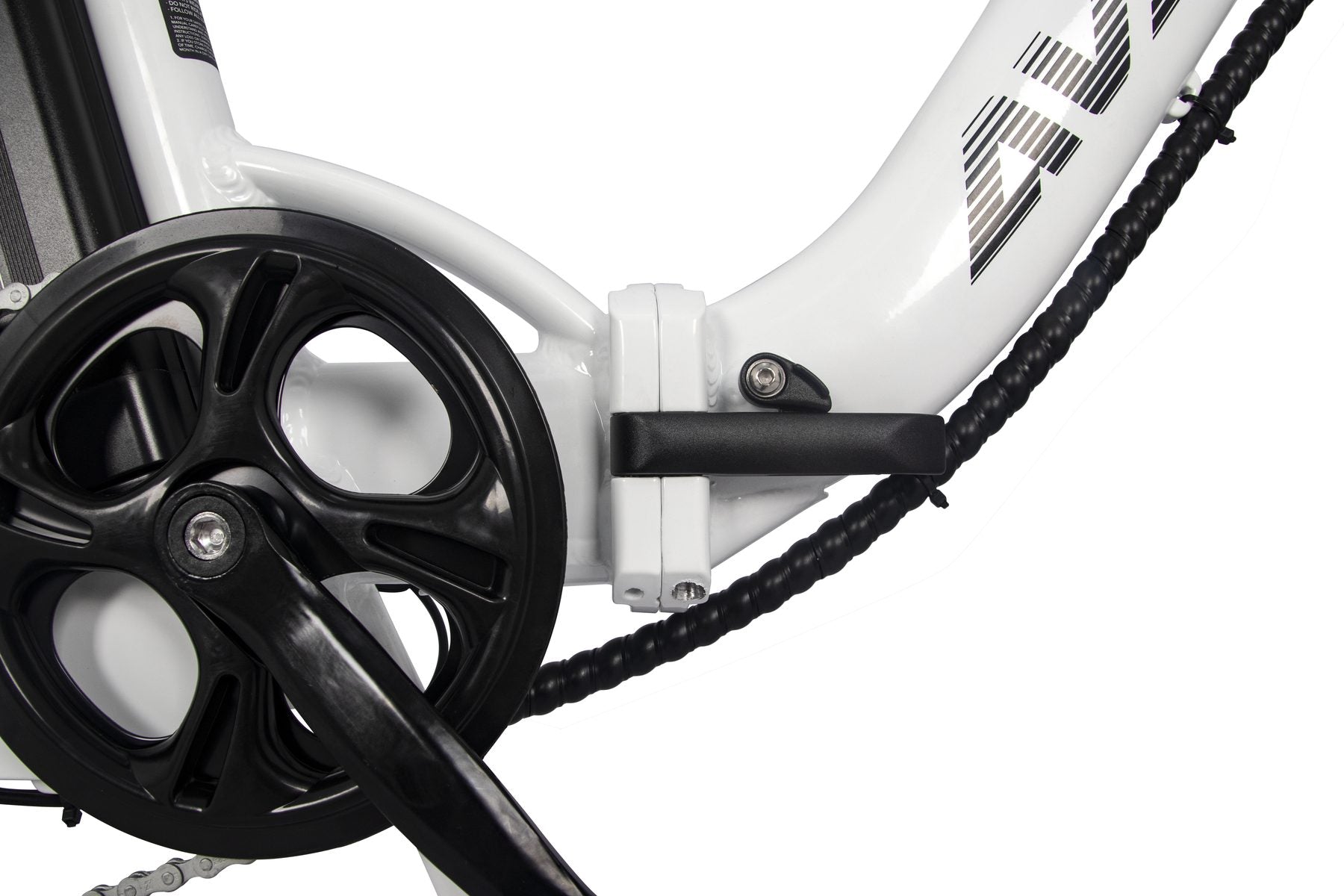 AVAKA BZ20PLUS Folding Electric Bike - Alloy Wheel - white 06