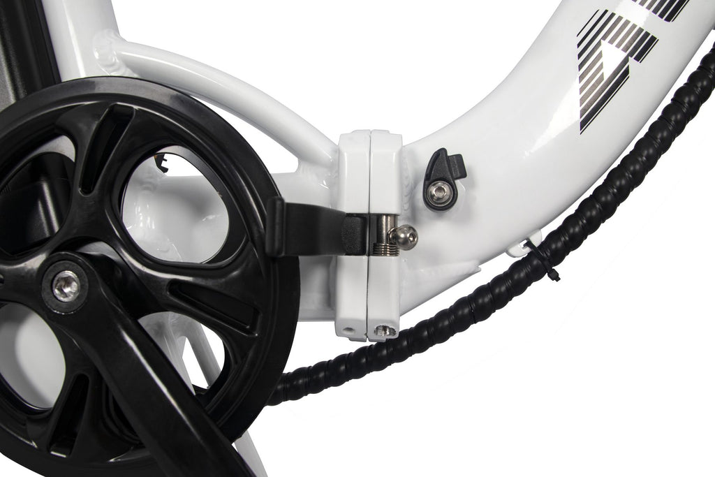 AVAKA BZ20PLUS Folding Electric Bike - Alloy Wheel - white 07