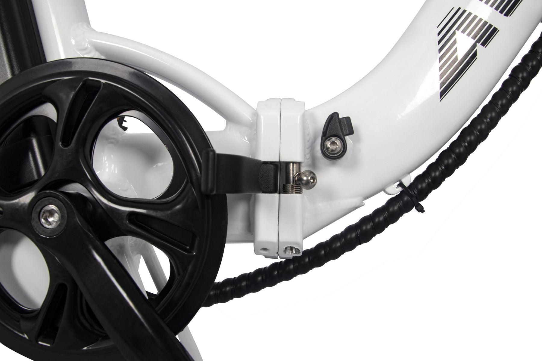 AVAKA BZ20PLUS Folding Electric Bike - Alloy Wheel - white 07