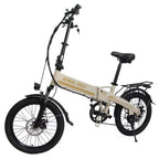 EU SPoland Warehouse ORLMS S9 20" Mini Fat Tire Folding Electric Bike 500W 48V 13Ah Shimano 7 Speed 35km/h City Commuter E-Bike