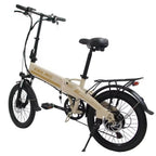 EU SPoland Warehouse ORLMS S9 20" Mini Fat Tire Folding Electric Bike 500W 48V 13Ah Shimano 7 Speed 35km/h City Commuter E-Bike