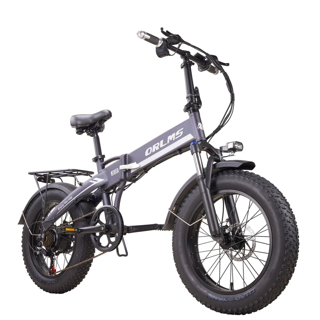 ORLMS S9F fat tire folding electric bike main view