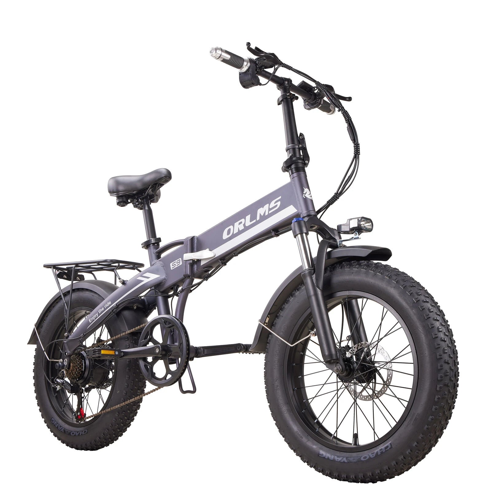ORLMS S9F fat tire folding electric bike main view