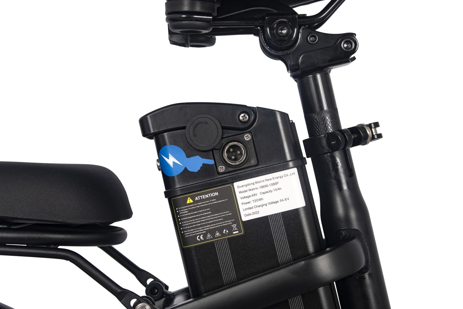 AVAKA BZ20PLUS Folding Electric Bike - Spoke Wheel - black 05