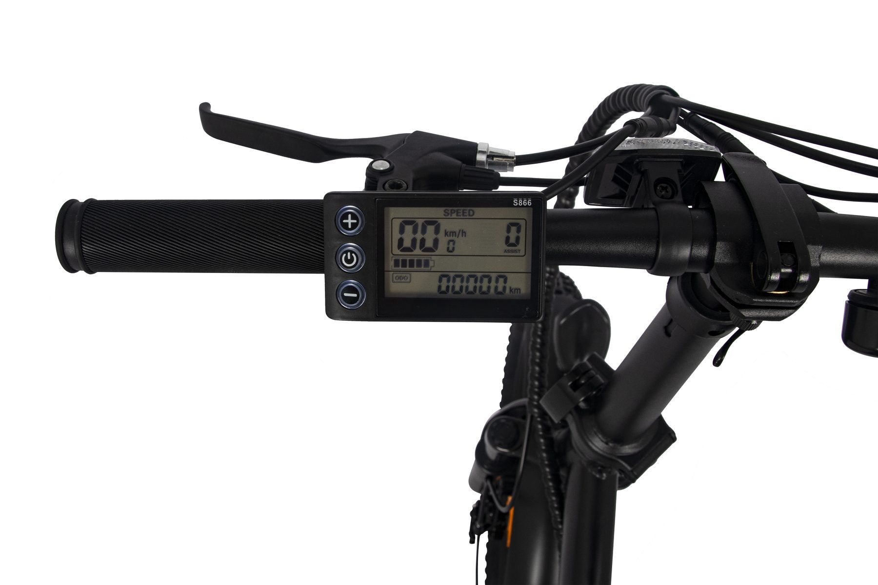 AVAKA BZ20PLUS Folding Electric Bike - Spoke Wheel - black 10
