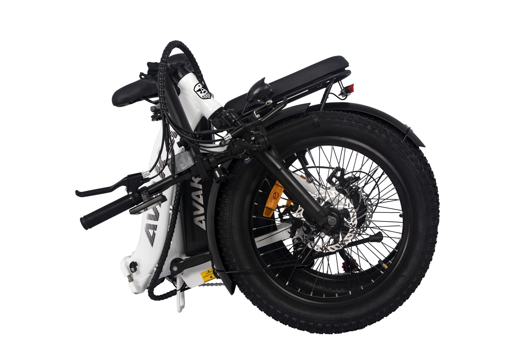 AVAKA BZ20PLUS Folding Electric Bike - Spoke Wheel - white 01