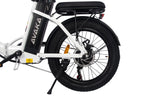 AVAKA BZ20PLUS Folding Electric Bike - Spoke Wheel - white 06