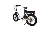 AVAKA BZ20PLUS Folding Electric Bike - Spoke Wheel - white 07